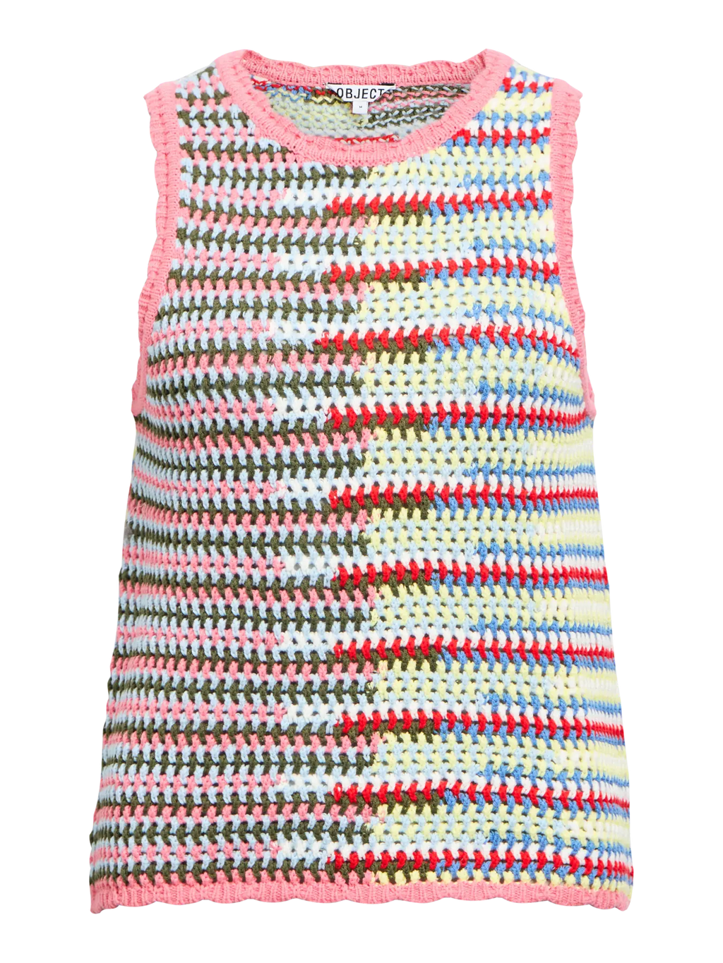 Object Knitted Top - Begonia Pink