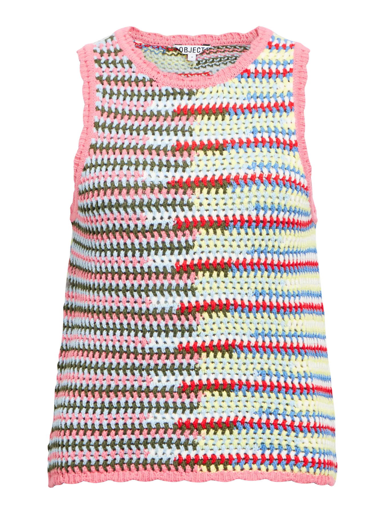 Object Knitted Top - Begonia Pink
