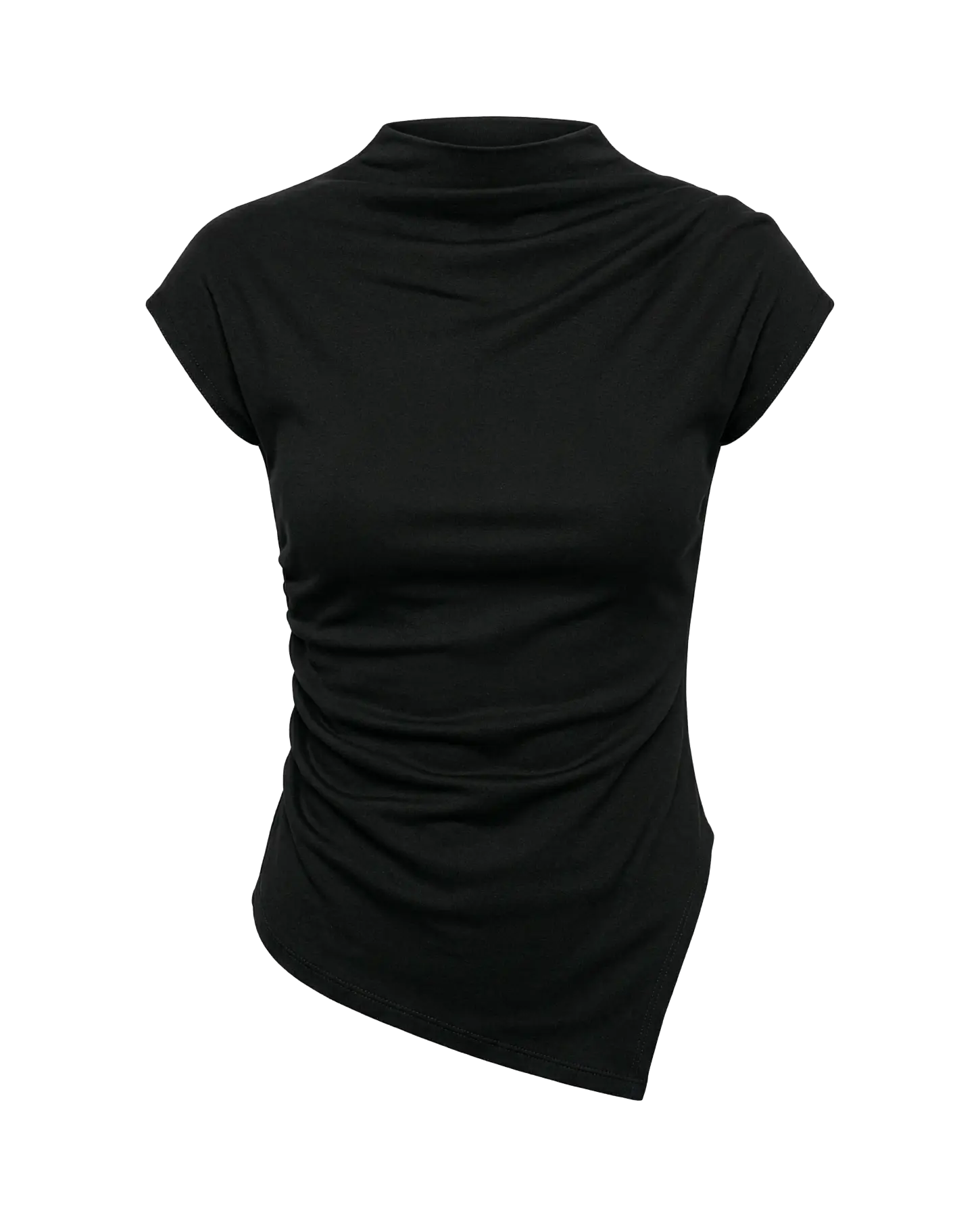High Neck Top Kelly - Black