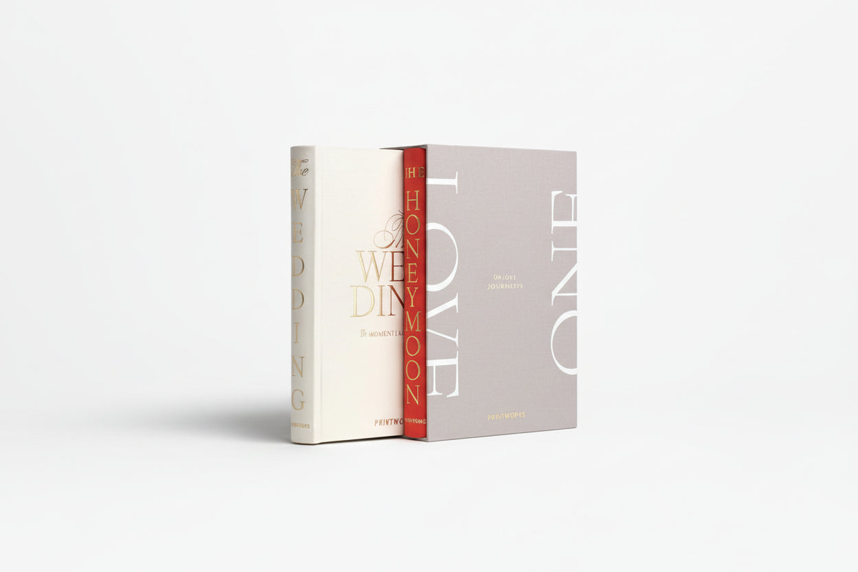 Printworks Photo Book Wedding 2-Pack - One Love