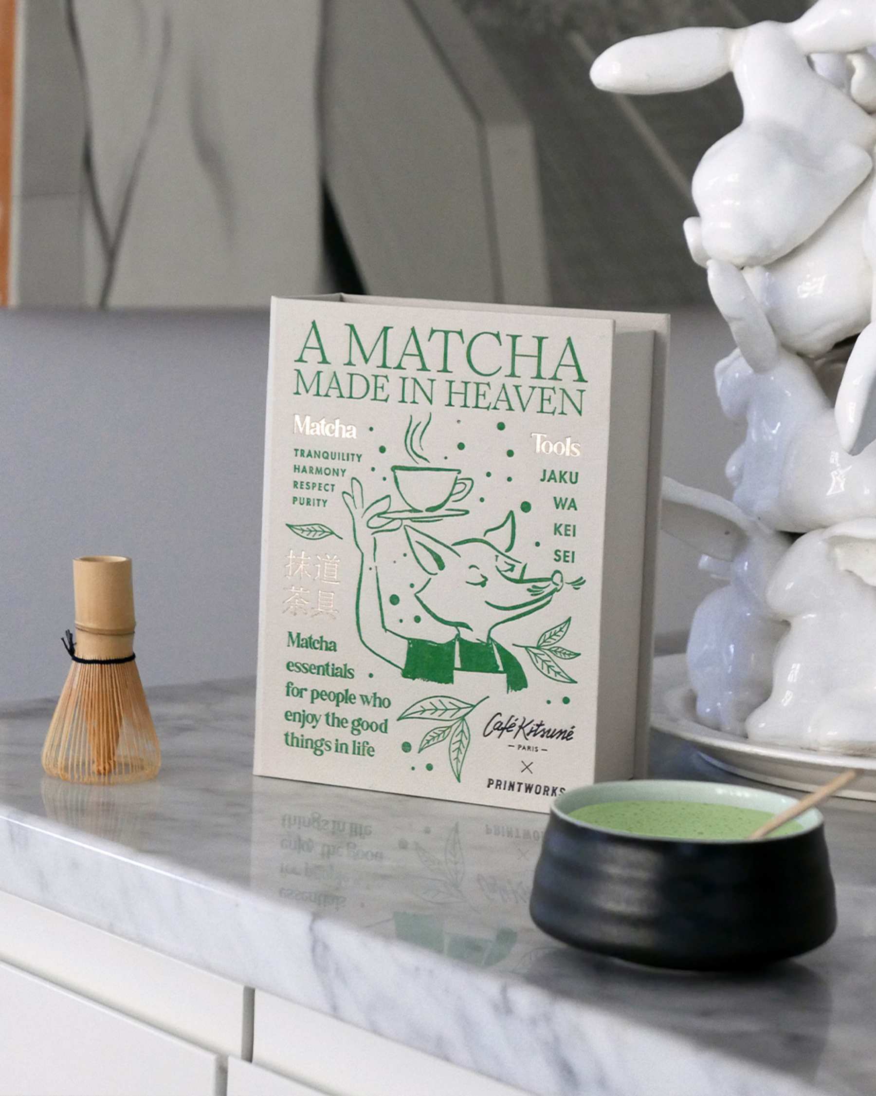 Printworks Matcha Tools x Cafe Kitsuné