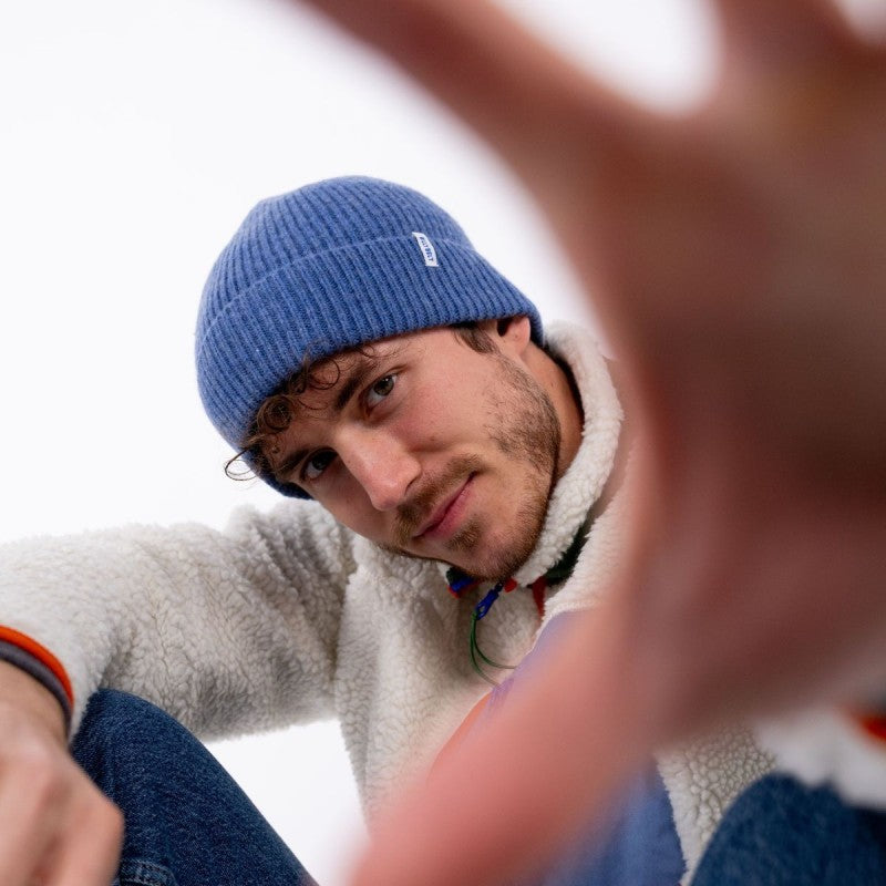 Wollen Muts - Blue Jean