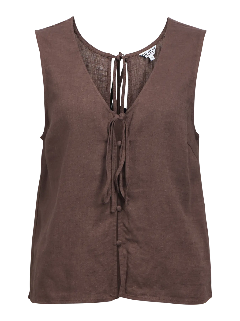 Object Top Vigga - Seal Brown