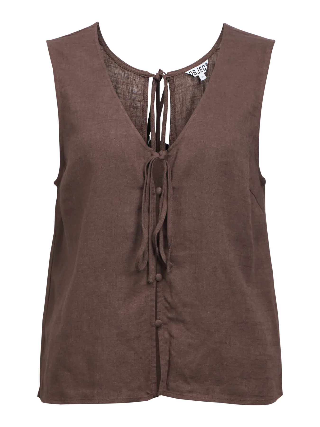 Object Top Vigga - Seal Brown