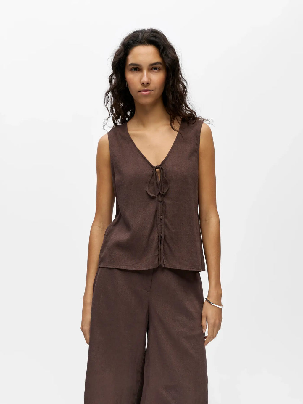 Object Top Vigga - Seal Brown