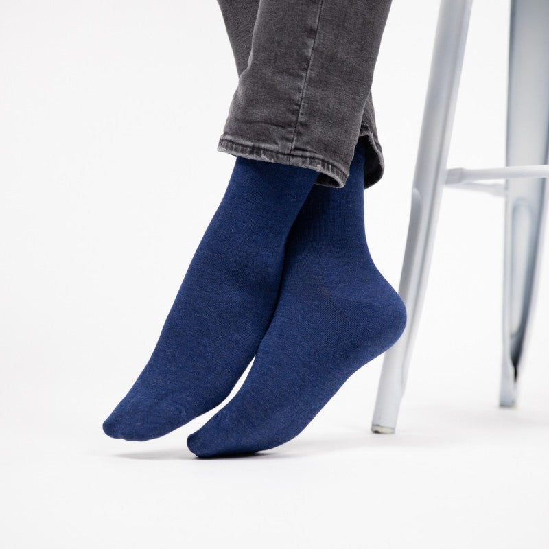 Billybelt Bamboo Socks - Mottled Blue (onesize)