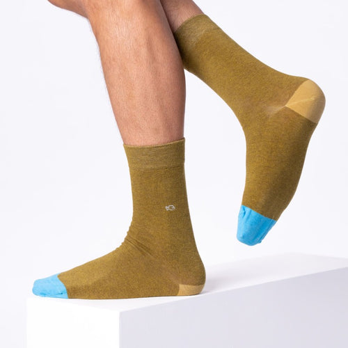 Billybelt Plain Socks - Olive (onesize)