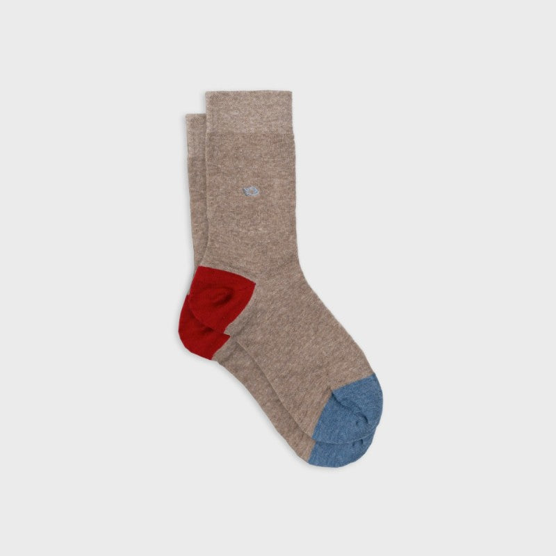 Billybelt Plain Socks - Brown (onesize)