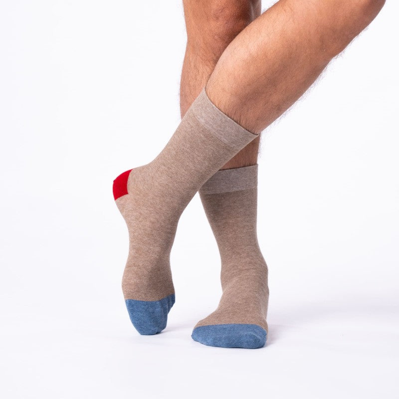 Billybelt Plain Socks - Brown (onesize)