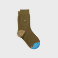 Billybelt Plain Socks - Olive (onesize)
