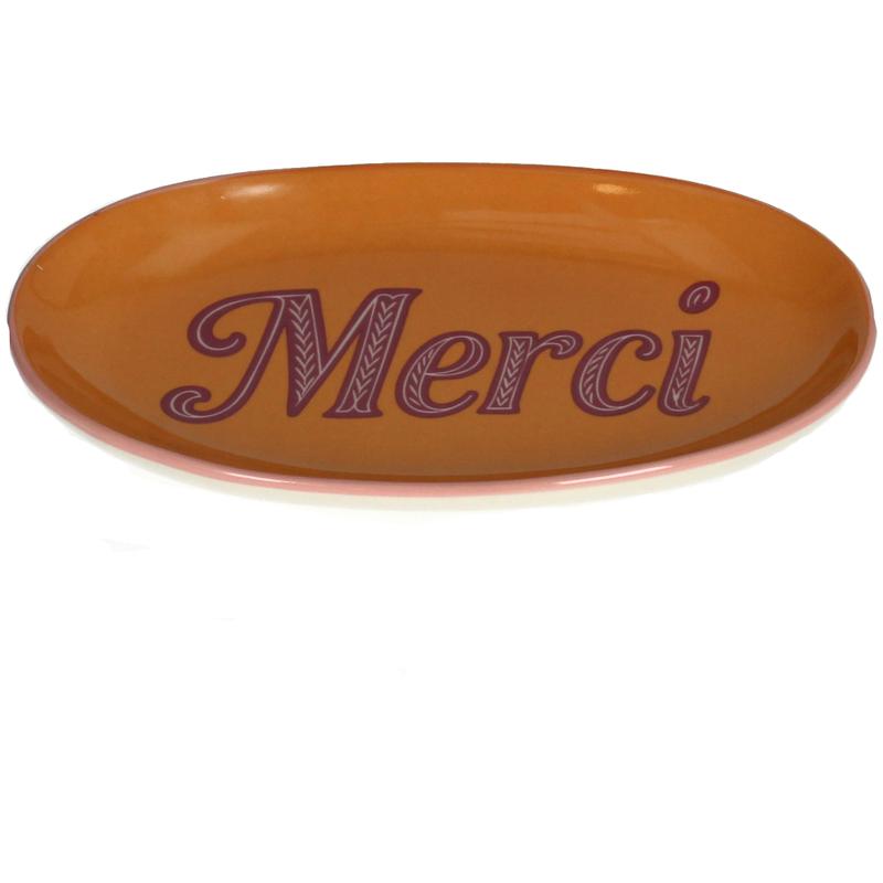 Bord Merci Keramiek - Oker
