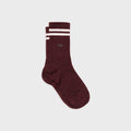 Billybelt Retro Sokken - Burgundy Beige