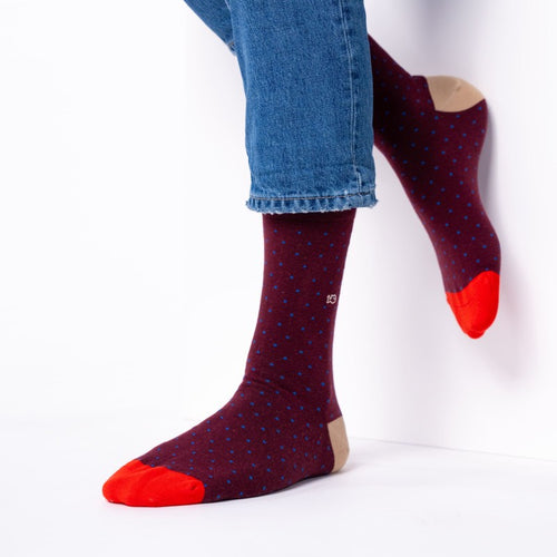 Billybelt Square Socks - Burgundy (onesize)