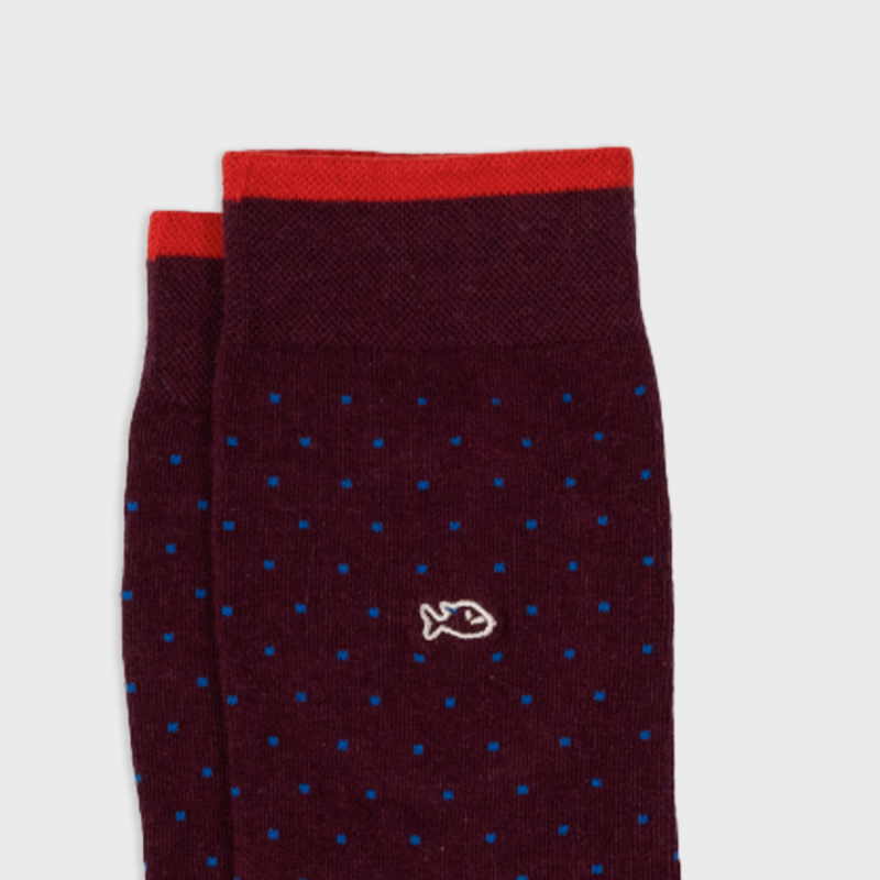 Billybelt Square Socks - Burgundy (onesize)