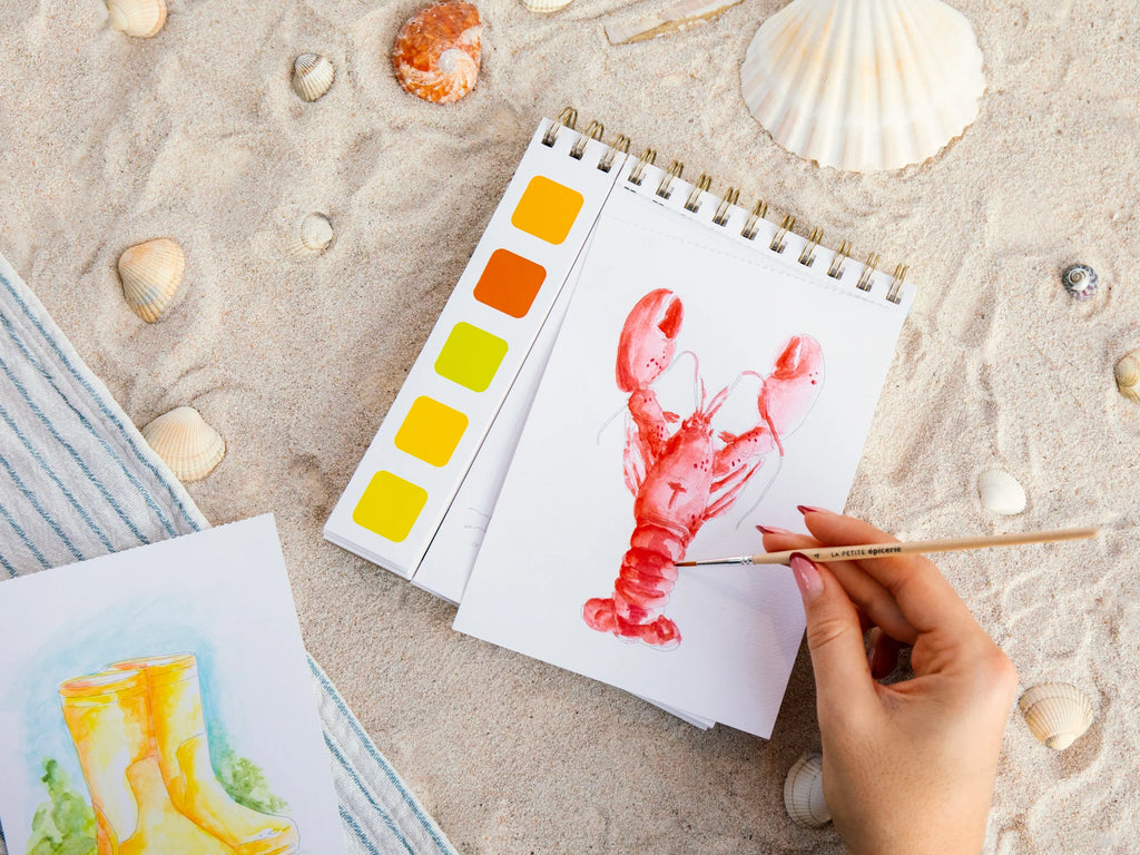 Travel Book Watercolor