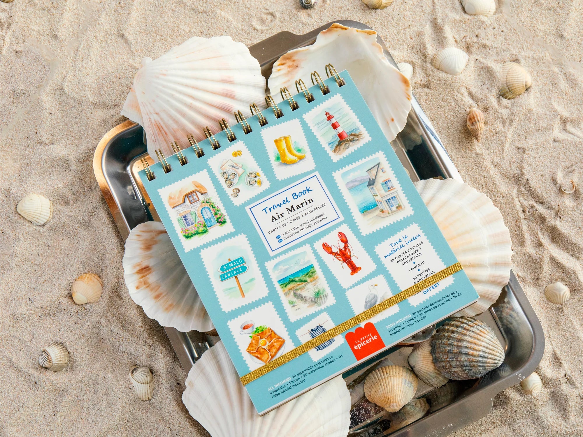 Travel Book Watercolor