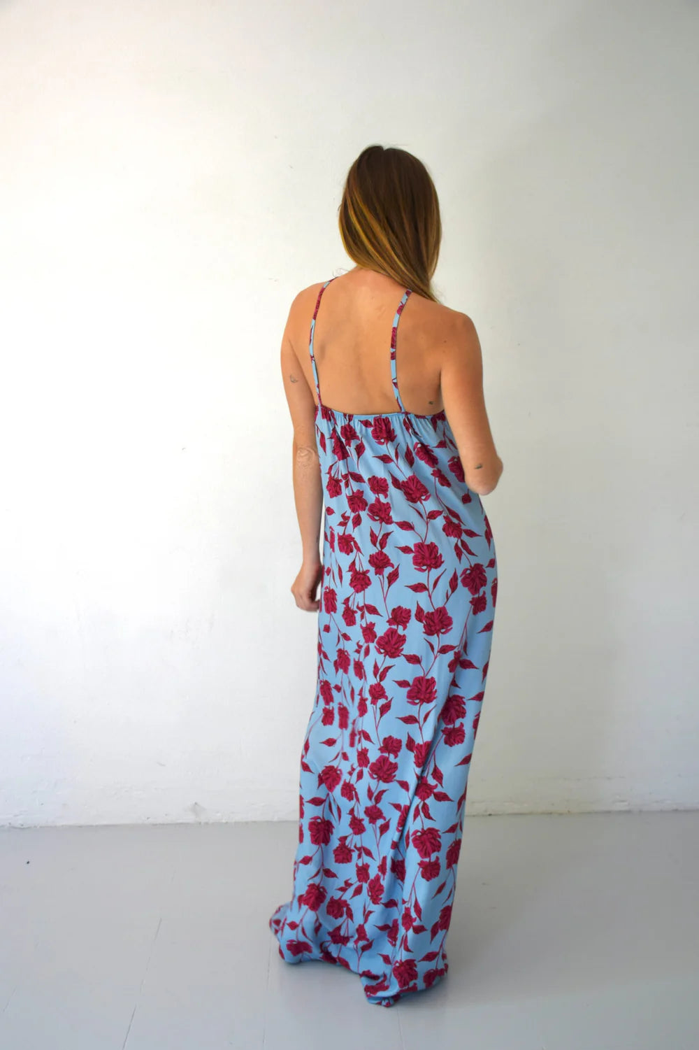 Mindtraveler Kate Blue Floral Dress