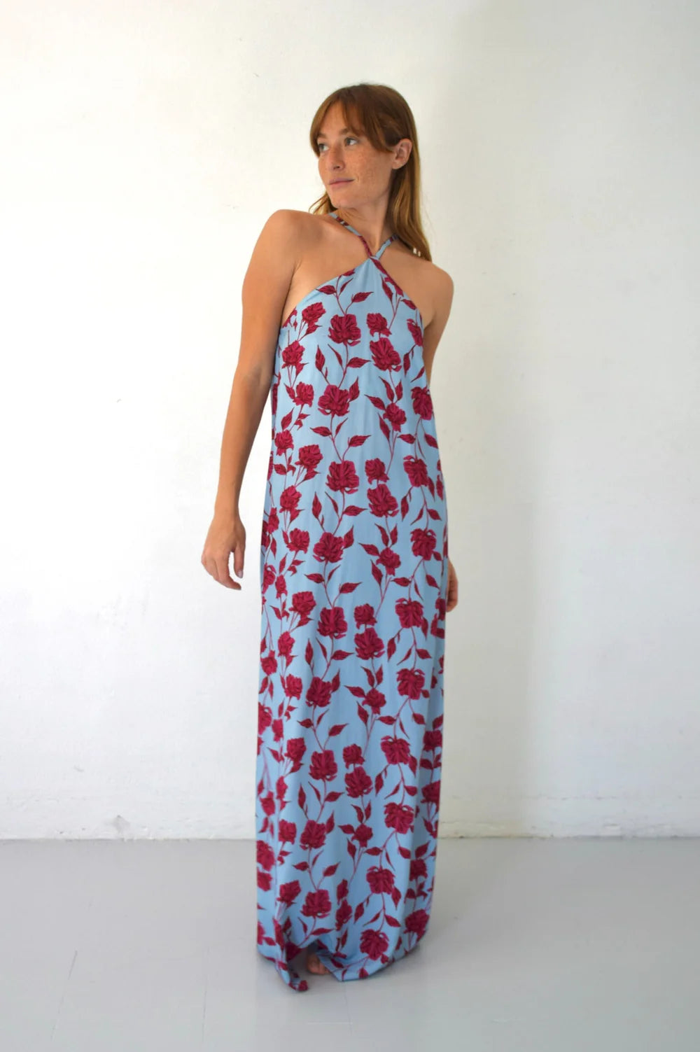 Mindtraveler Kate Blue Floral Dress