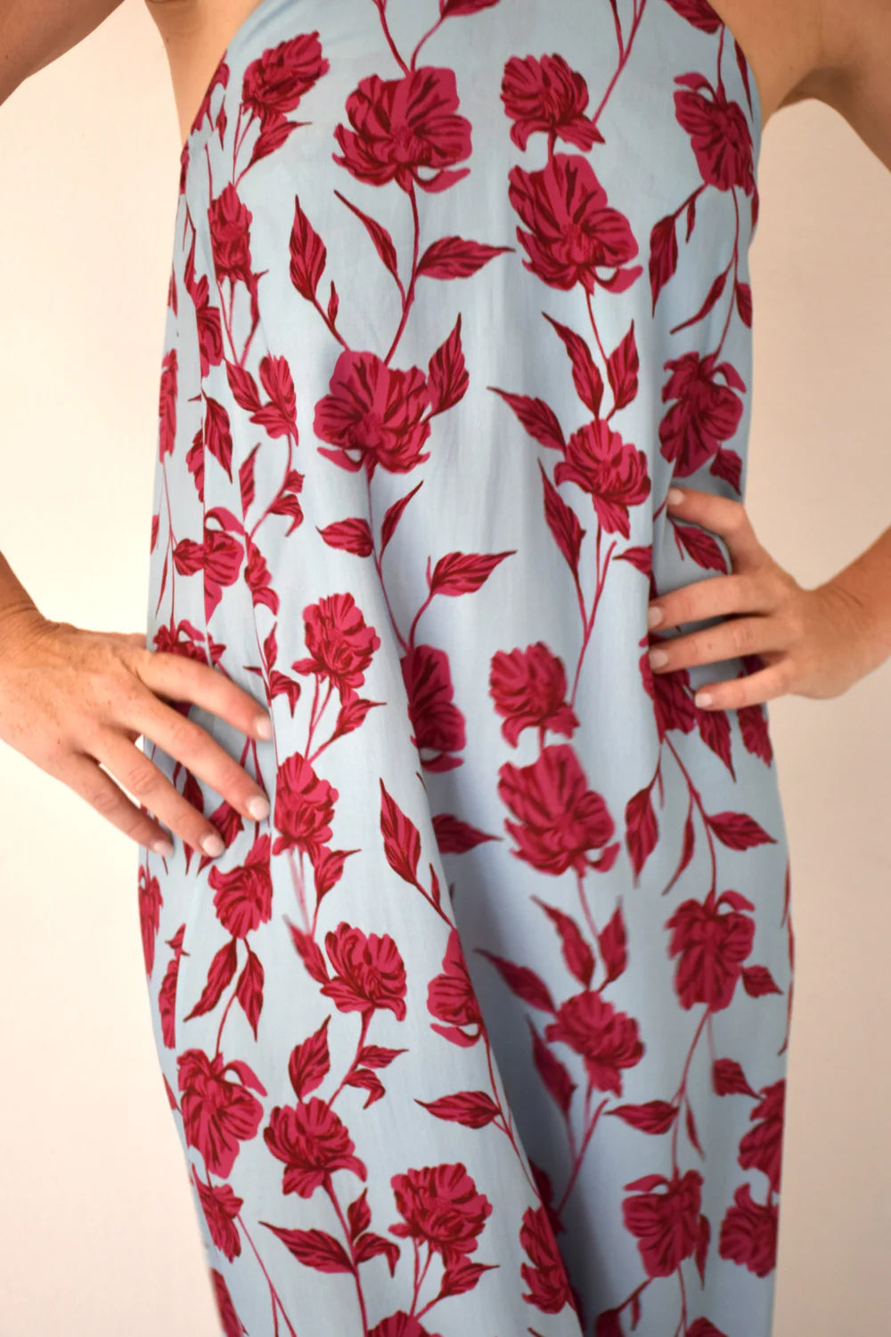 Mindtraveler Kate Blue Floral Dress