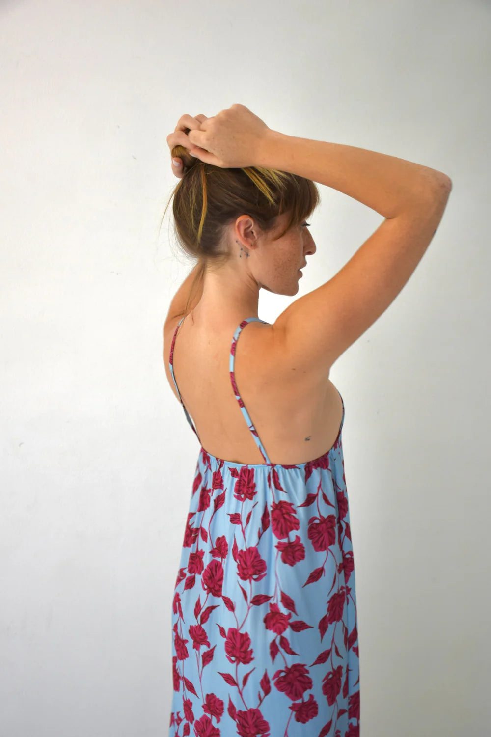 Mindtraveler Kate Blue Floral Dress