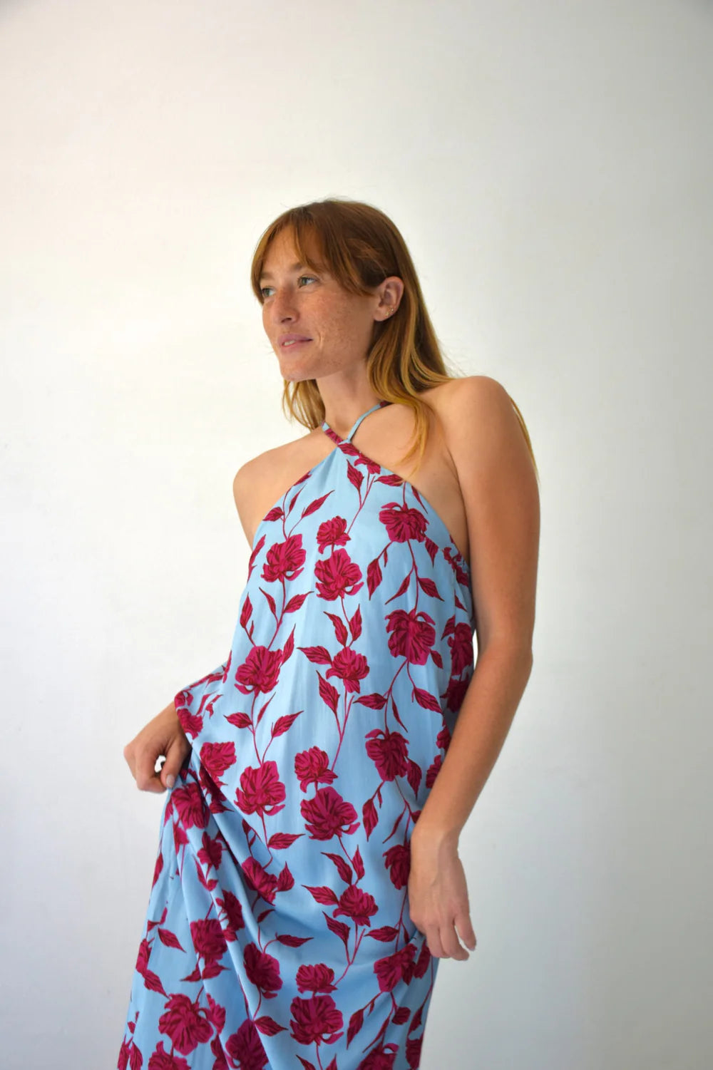 Mindtraveler Kate Blue Floral Dress