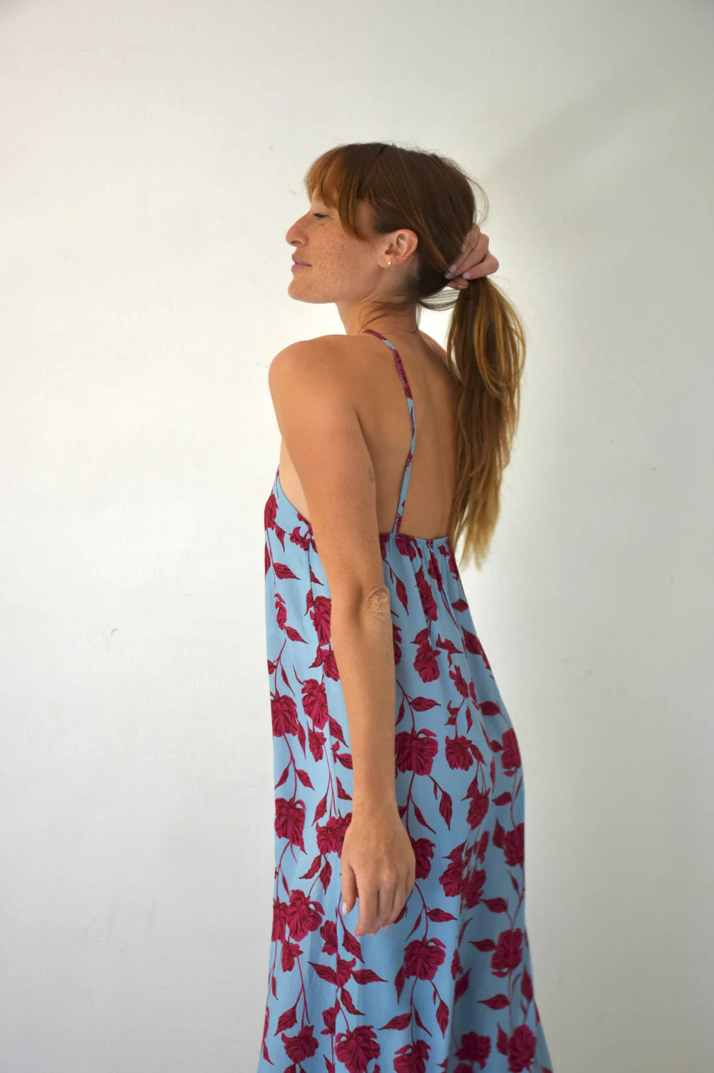 Mindtraveler Kate Blue Floral Dress